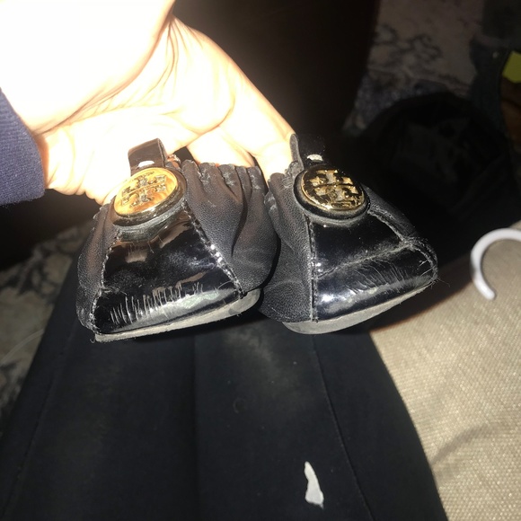 Black Tory Burch Flats - Picture 4 of 4